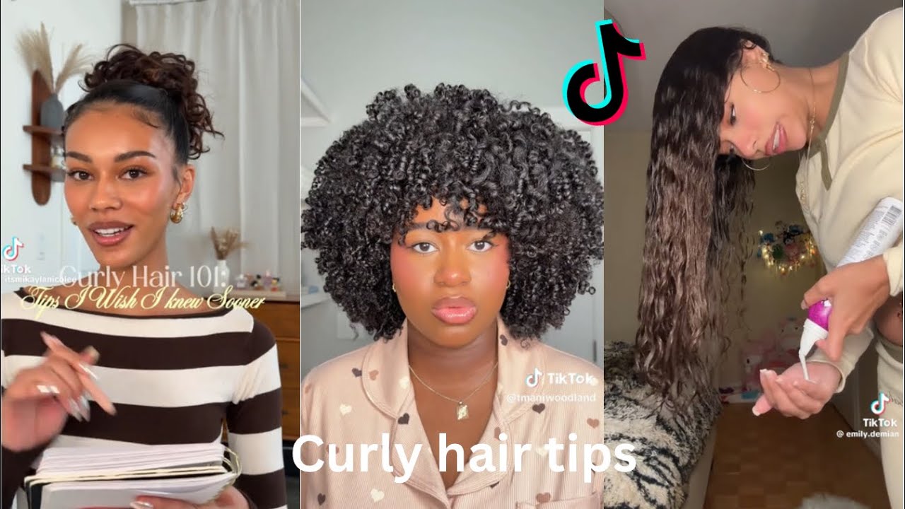 Советы по уходу за кудрявыми волосами в 2026 году📝🎀 Подборка видео из TikTok