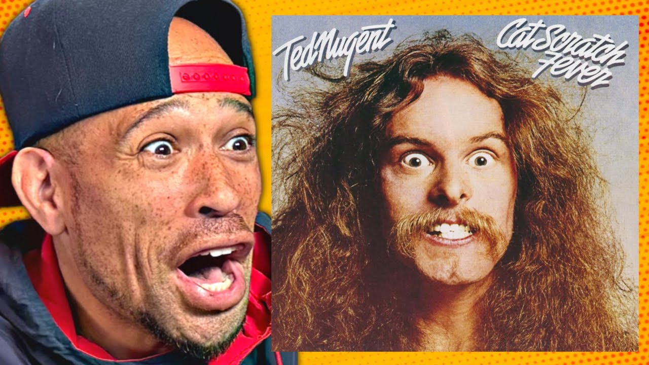 Rapper FIRST time REACTION to Ted Nugent - Cat Scratch Fever! Is this about the...