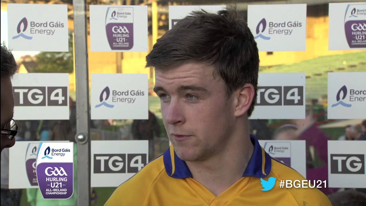 Tony Kelly interview after Clare vs Limerick BGE U21 Hurling Match