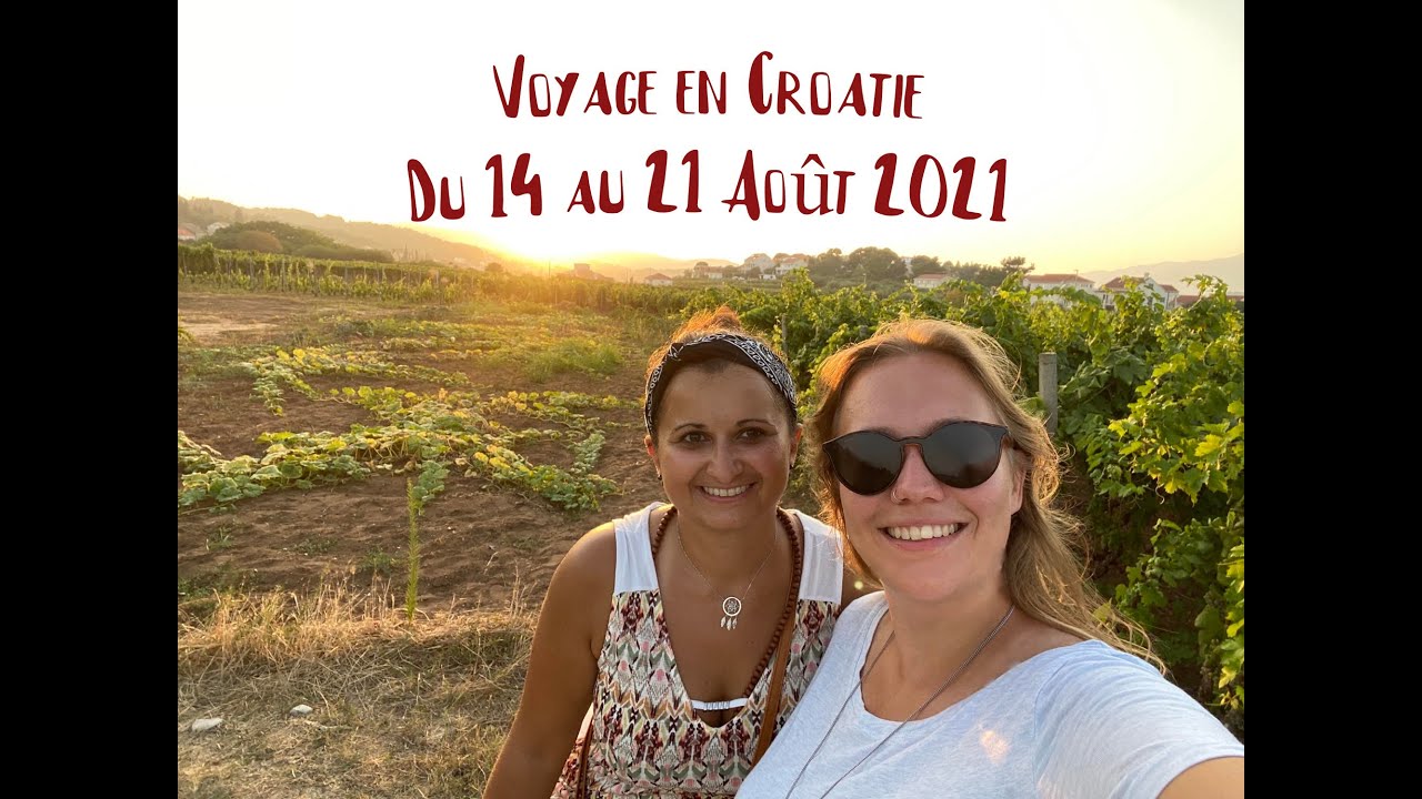 Voyage en Croatie avec l'UCPA (Août 2021)