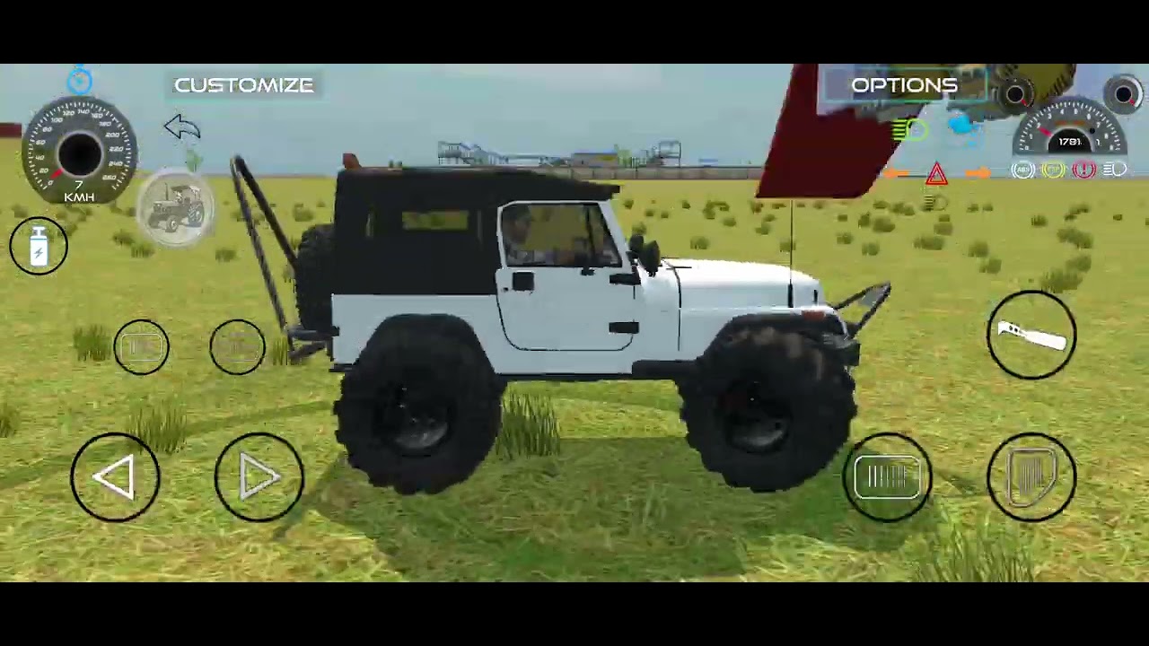 Driving Zeta modified Mahindra Thar. # Indian vehicle Simulator 3D.