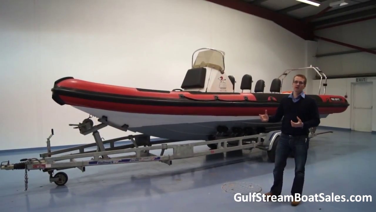 Ferryman 7.8m RIB -- Review and Water Test by GulfStream Boat Sales