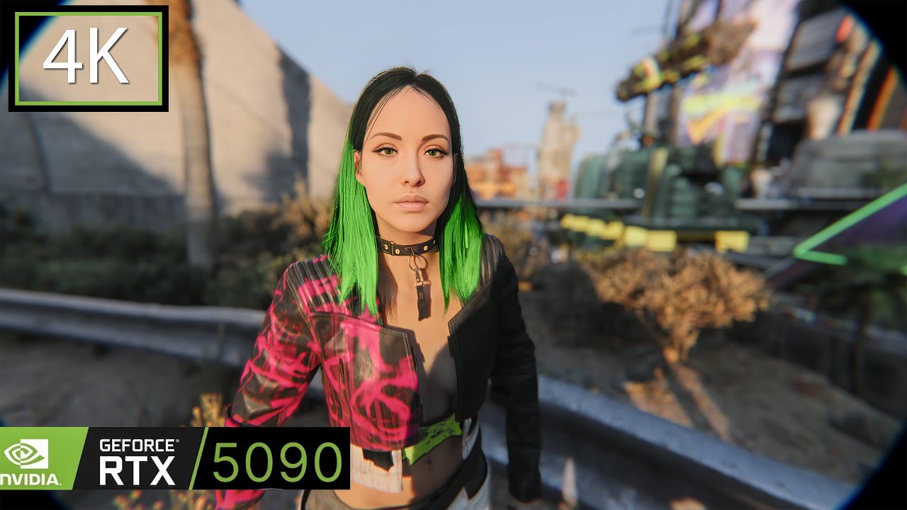 Мод Cyberpunk 2077 Realistic Bodycam POV Dawn in Dogtown 3
