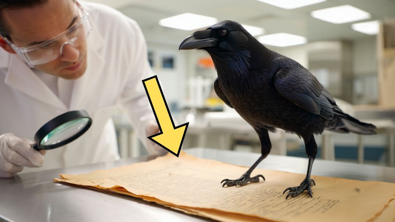 Crow finds physical proof of FORGERY in a real document...