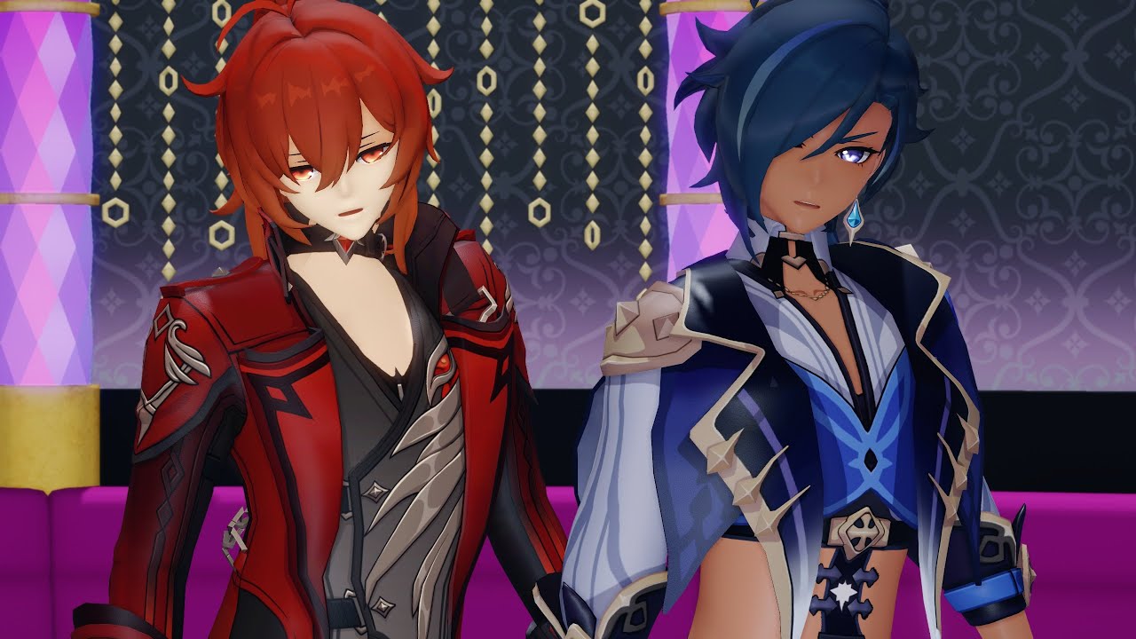 (MMD Genshin Impact) Chocolate Cream (Kaeya/Diluc) 2K