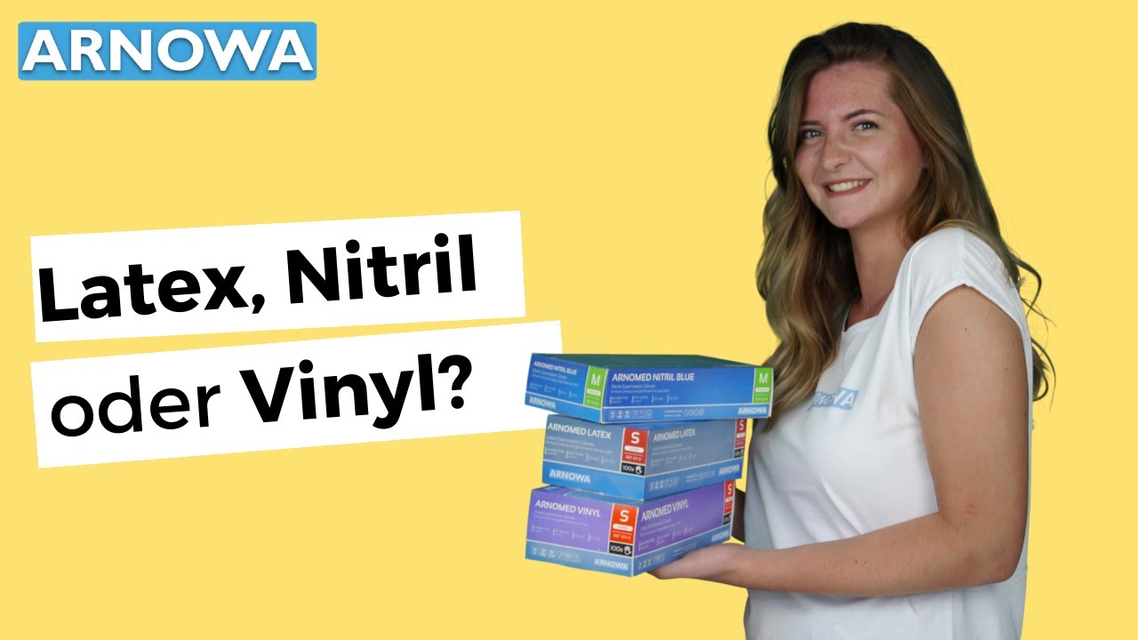 Einweghandschuhe - LATEX oder NITRIL oder VINYL? | arnowa.de