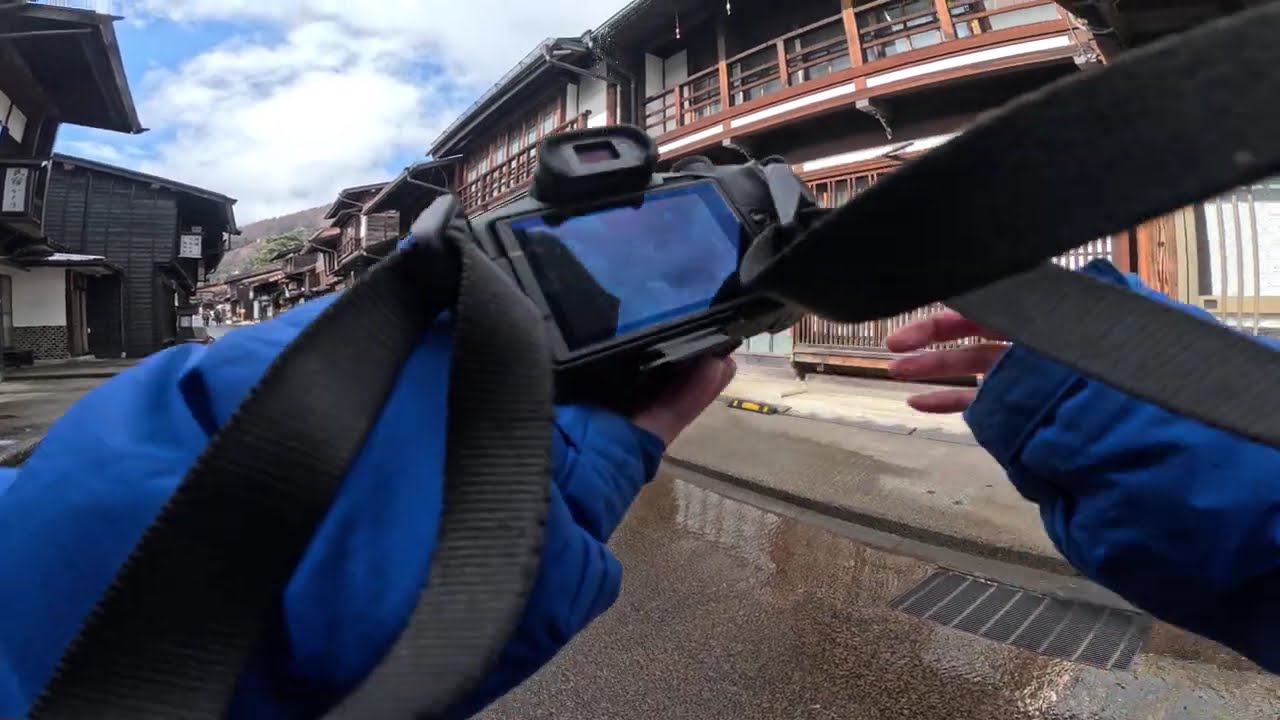 風情をある町を撮りながら歩く