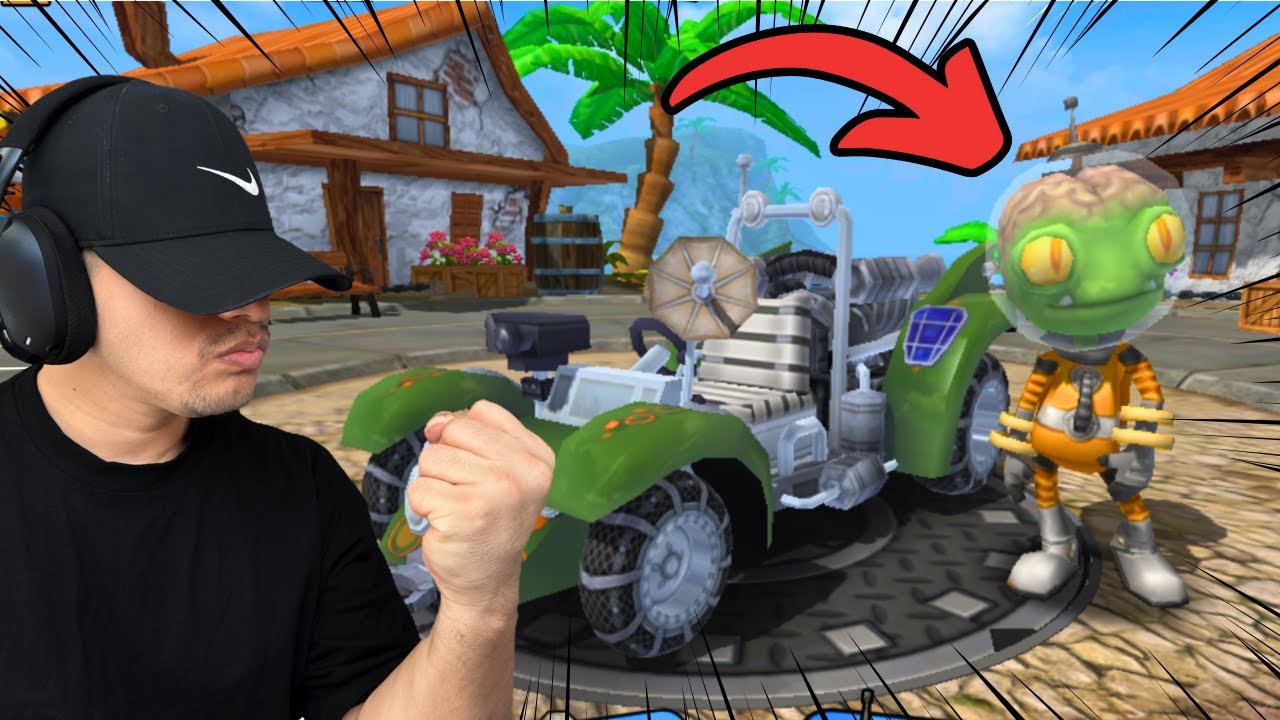 🔥¡B'ZORP ME DESAFIÓ y PASÓ ESTO! | Beach Buggy Racing PS5
