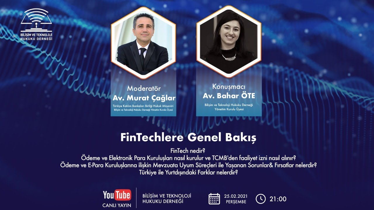 FinTechlere Genel Bakış | Bilişim ve Teknoloji Hukuku Derneği