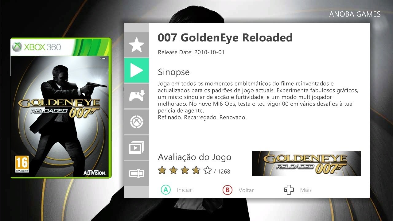 15 Minutos Jogando: 007 - Goldeneye Reloaded (Xbox 360) HD