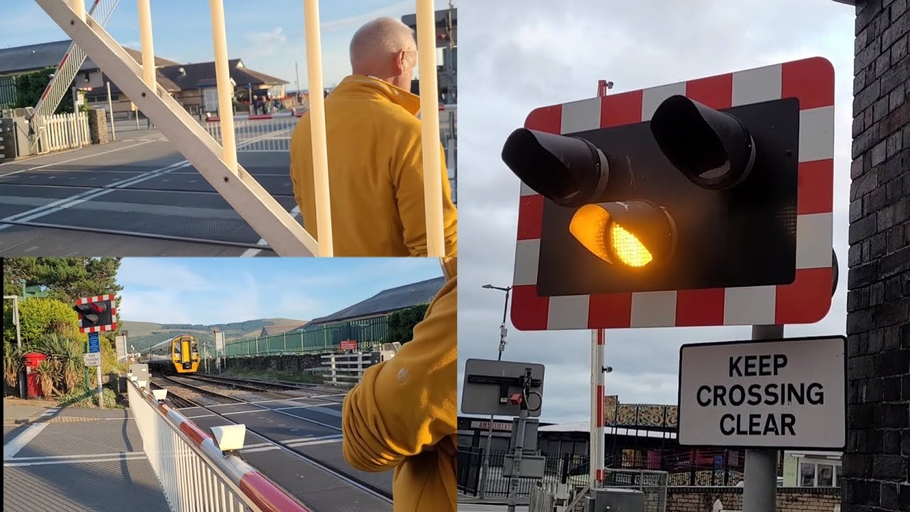 *Pedestrian Gets Trapped* Barmouth South Level Crossing, Gwynedd (24/07/2023)