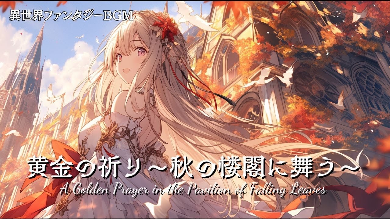 【幻想BGM・ケルト音楽】黄金の祈り〜秋の楼閣に舞う〜｜A Golden Prayer in the Pavilion of Falling Leaves