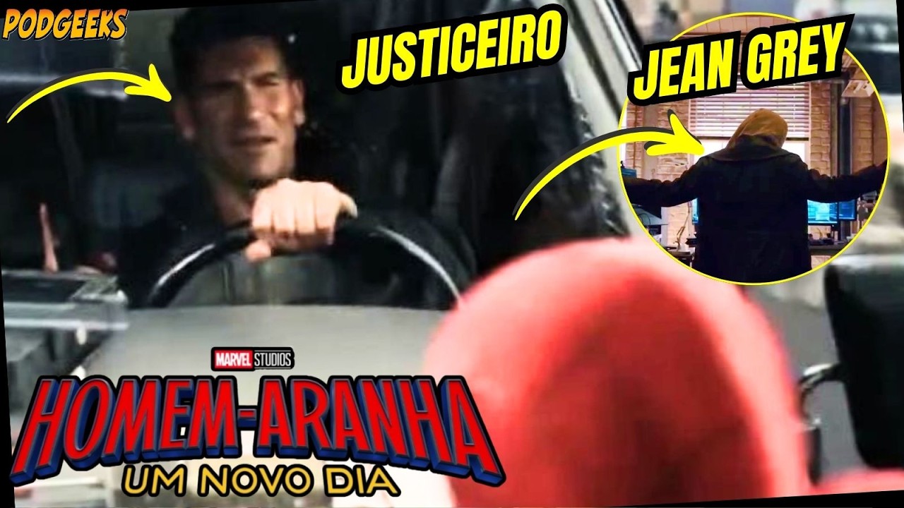 JUSTICEIRO E JEAN GREY! TEASER HOMEM-ARANHA 4 UM NOVO DIA DO TRAILER TÁ INSANOO