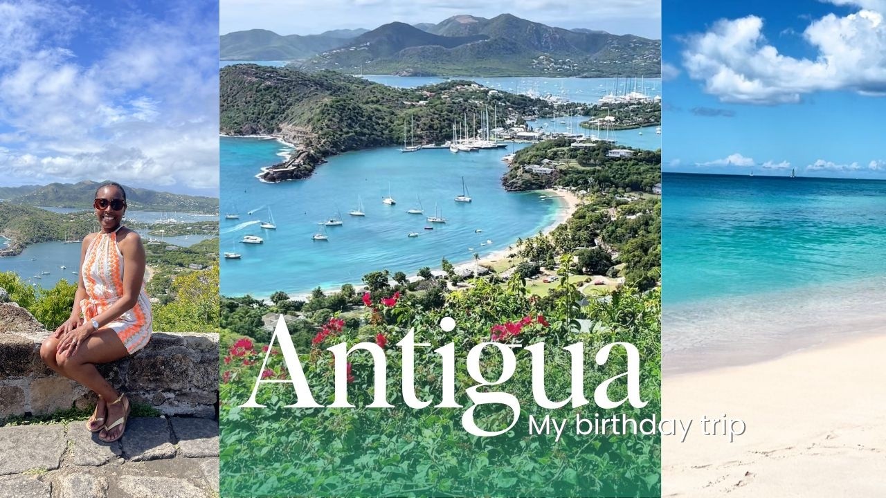 Cozy Antigua Travel Vlog | Birthday Trip + Jolly Harbour Review + Shirley Heights + Pretty Beaches