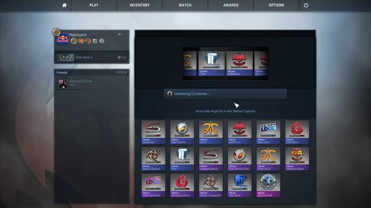 EMS One Katowice 2014 Capsule Opening! CS:GO