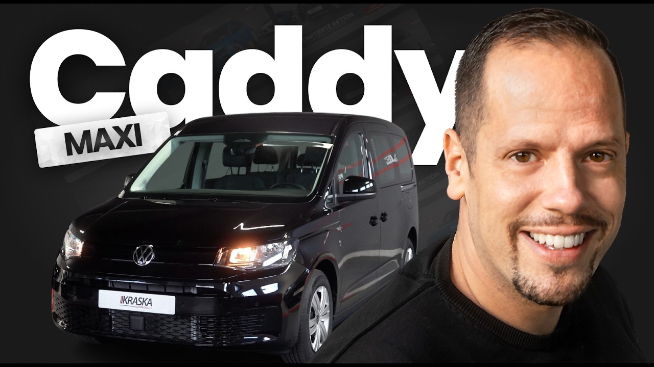 VW Caddy Maxi - Kompromiss aus Kombi & Transporter? Platzwunder im Test