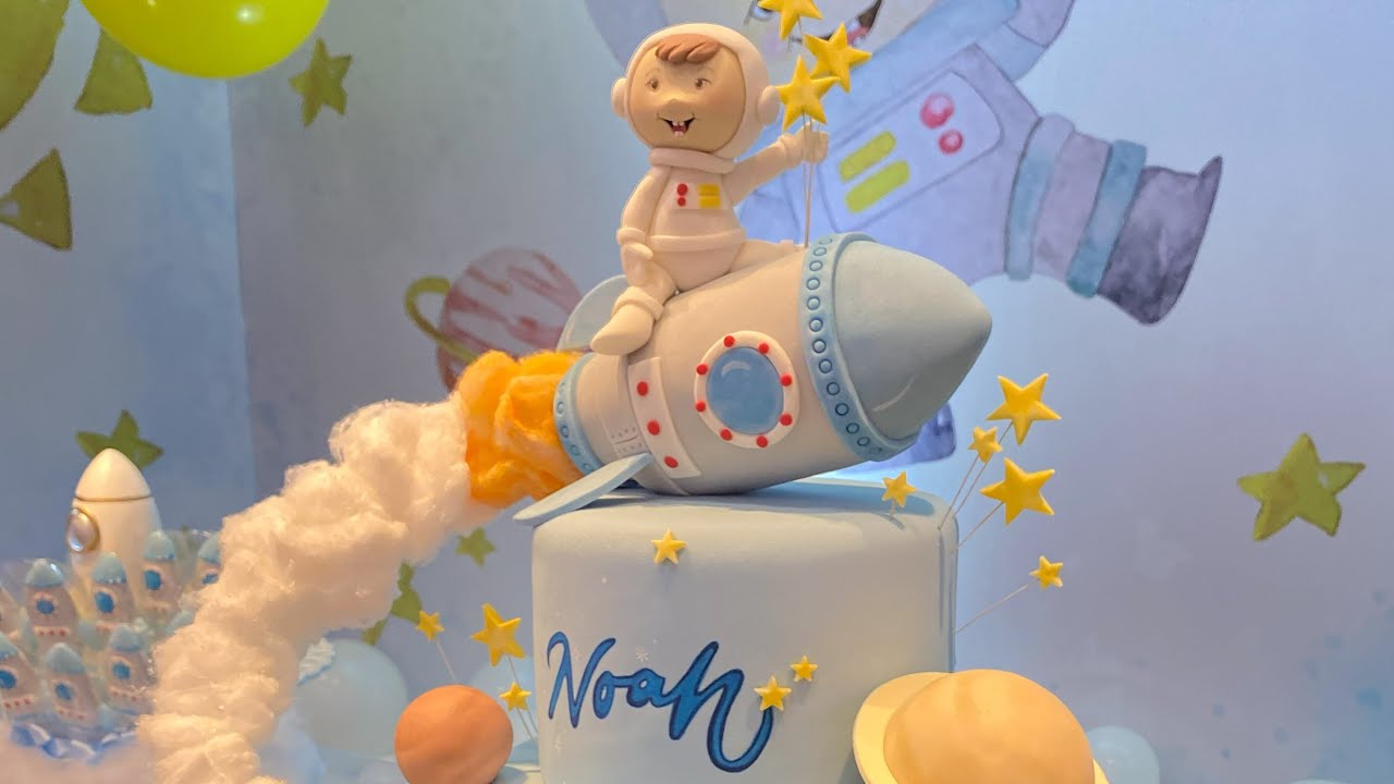 Astronauta - Decoração de festa infantil - Diego Segura Festas