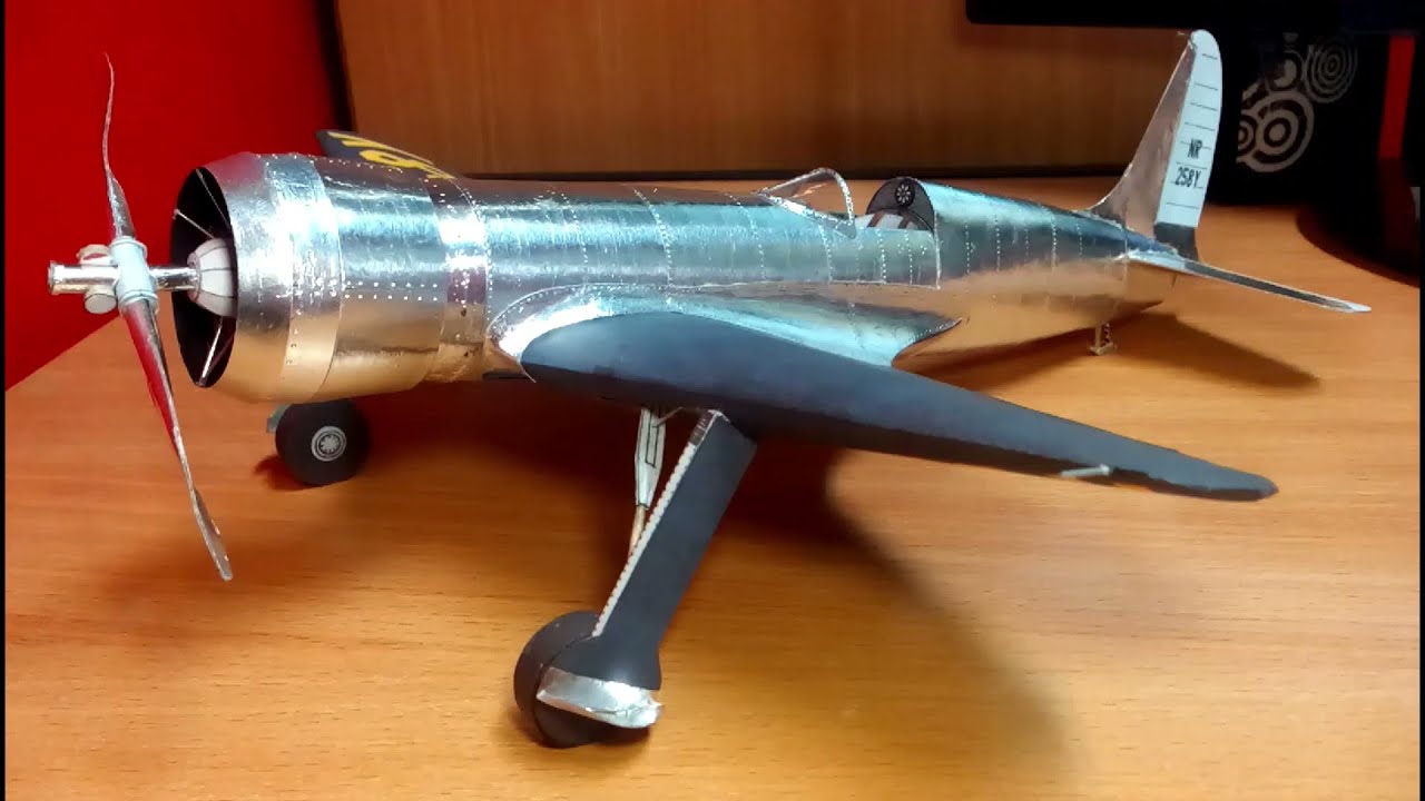 Paper model: Hughes H-1 Racer 'The Aviator'