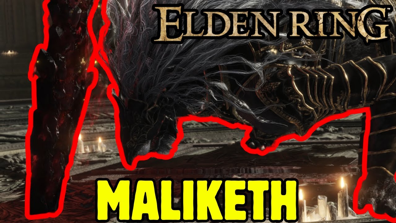 How to Beat MALIKETH the Black Blade Elden Ring
