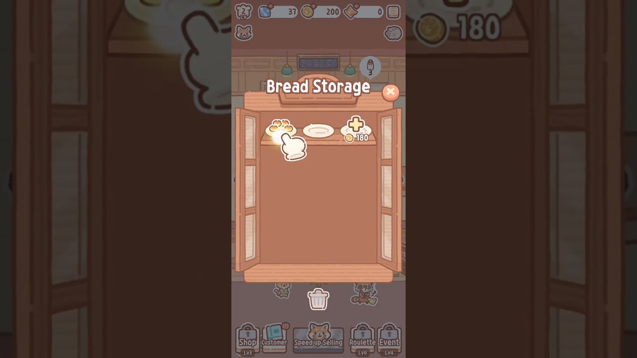 Checking out some of Bear Bakery - Merge Tycoon