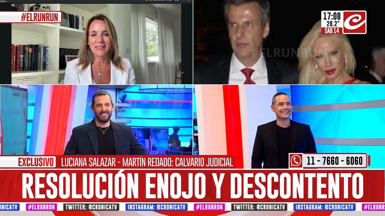 Luciana Salazar vs Martín Redrado: la contundente resolución del juez