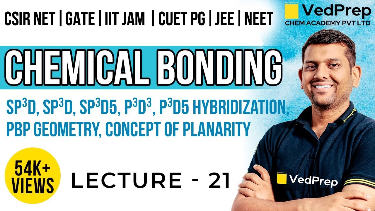 Chemical Bonding | Sp3d3 | CSIR NET | GATE | IIT JAM | DU | BHU | IIT JEE | Chem Academy