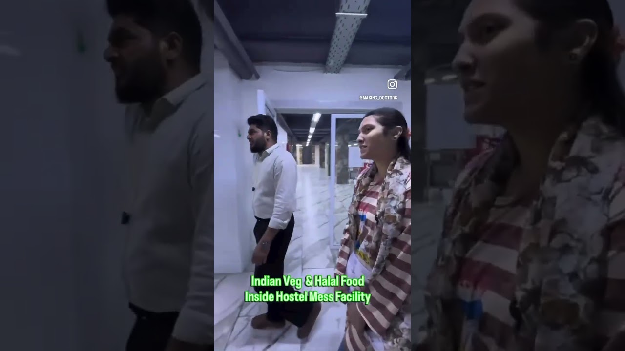 VIP Hostel tour by Saleha at University of South Asia, Kyrgyzstan 🇰🇬 