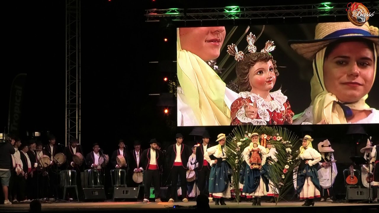 A. F.  COROS Y DANZAS DE LA GOMERA. REPRESENTANDO A LA GOMERA.