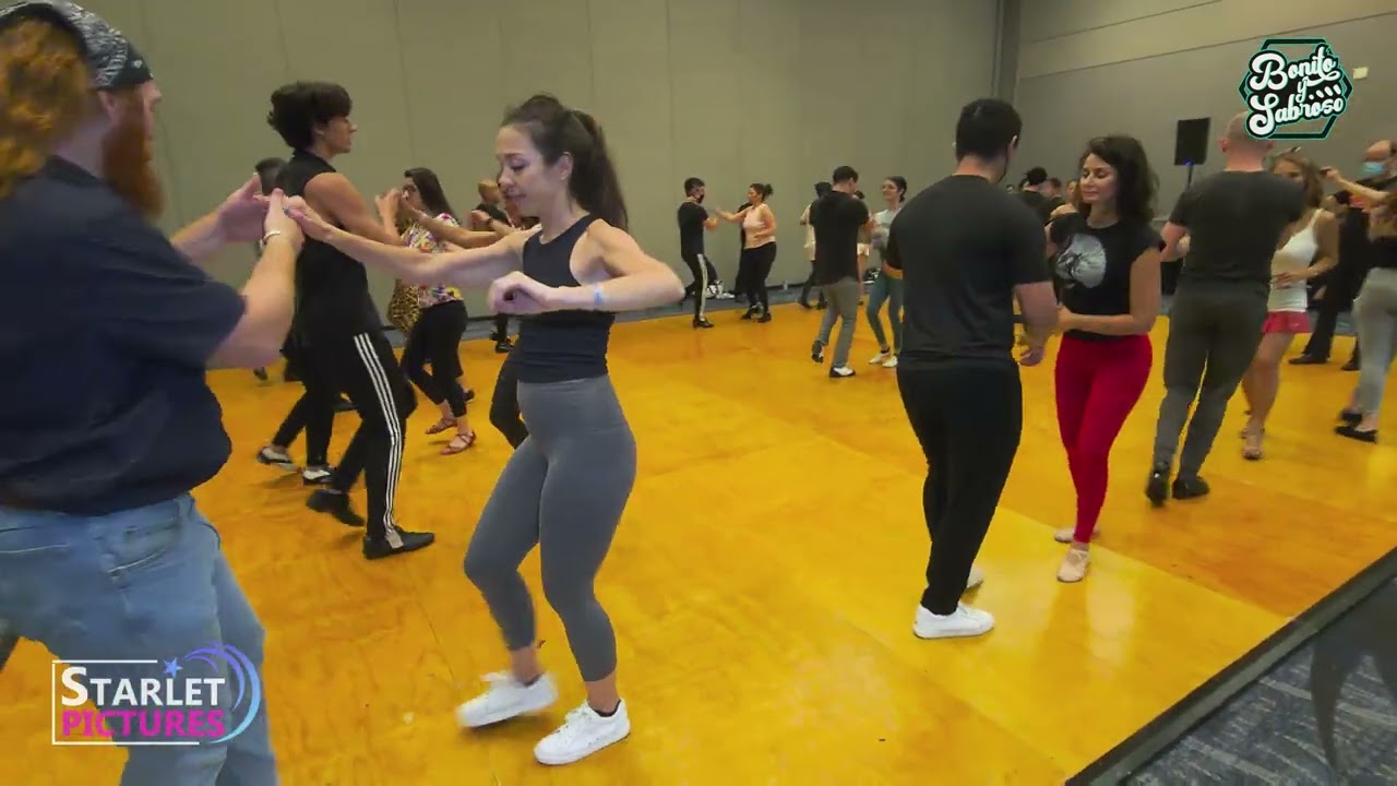 Guantanamera| Workshop Demo| Guajira| Slow Salsa On2 Partner Work Practice with Abraham & Michelle