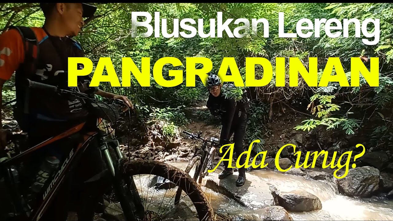 Turun Pangradinan asyiknya lewat sini ada curugnya cikancung Cicalengka Bandung - Sepeda Rekreasi