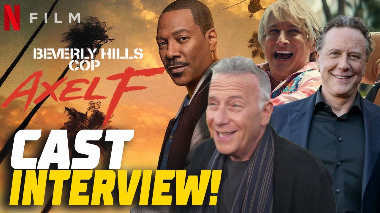 The Evolution Of Axel Foley! - Beverly Hills Cop Axel F Cast Interview!