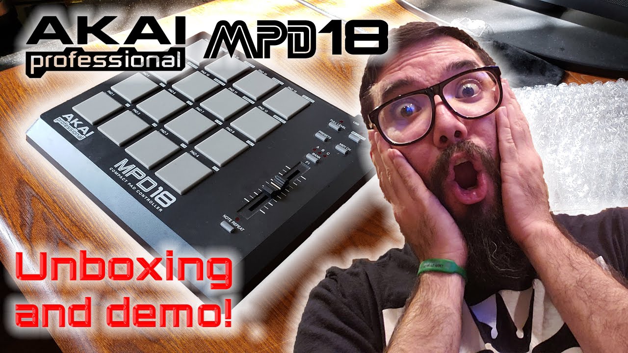 AKAI MPD18 Unboxing and Demo!