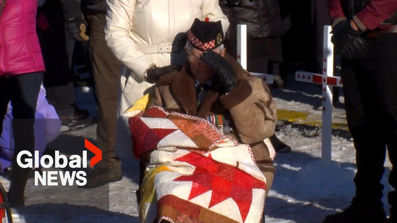 Remembrance Day 2022: Calgary remembers Canada's fallen heroes from the Field of Crosses | FULL