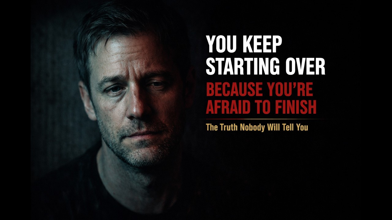 You Keep Starting Over Because You're Afraid To Finish
