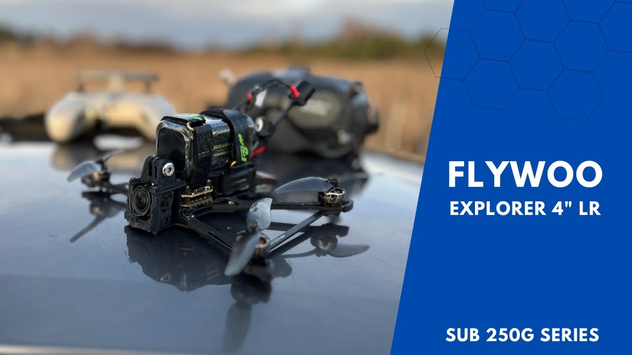 Flywoo Explorer LR 4 O3 - SUB 250 G, cichy a lata dużo lepiej niż DJI Avata