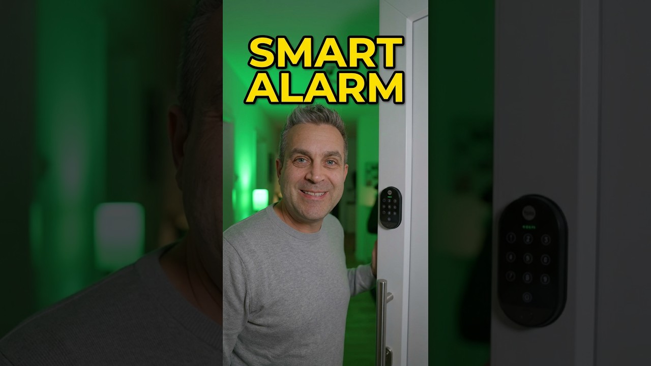 Yale Alarmanlage: Geniale Einbindung Smarter HUE Lampen. #shorts