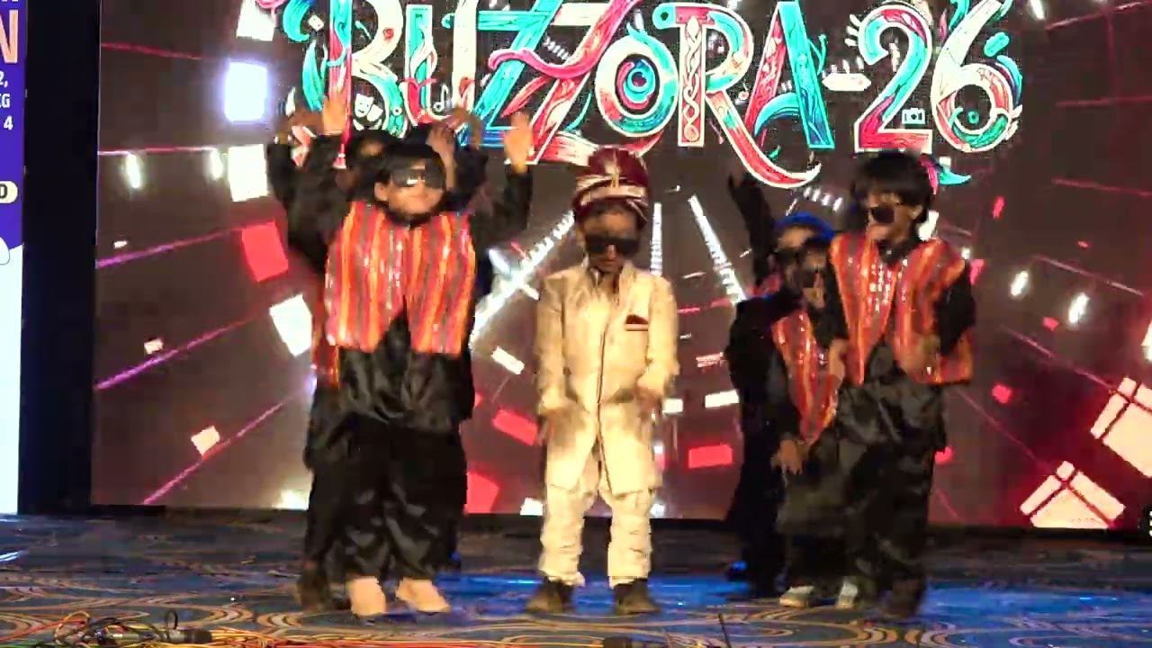 Group Dance | LKG | Buzzora-26|Annual Day Celebration |BeeLine English School