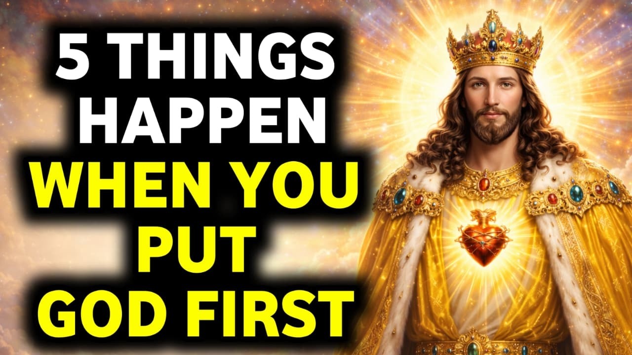 5 Things Happens When You Put God First | Biblical Wisdom