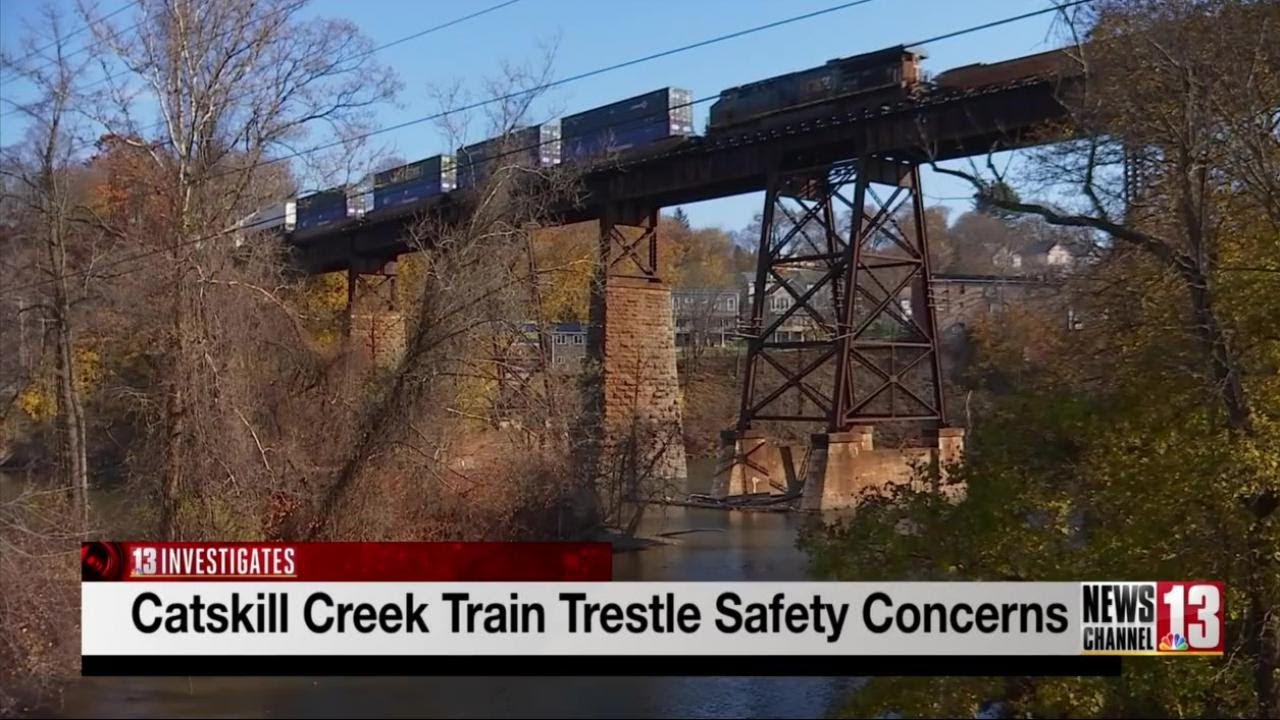 Catskill Creek Train Trestle Safety Concerns