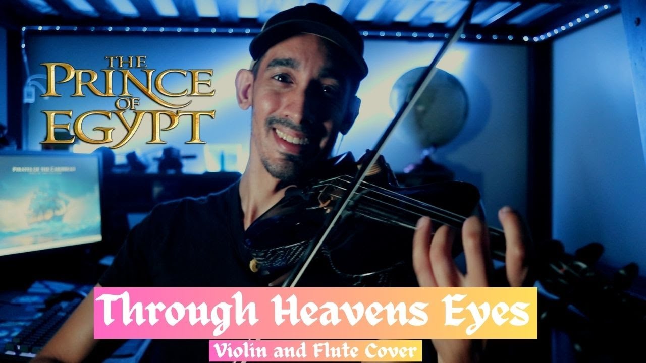 Prince of Egypt - Through Heavens Eyes | Violin and Flute cover Ft. Emily Elmore