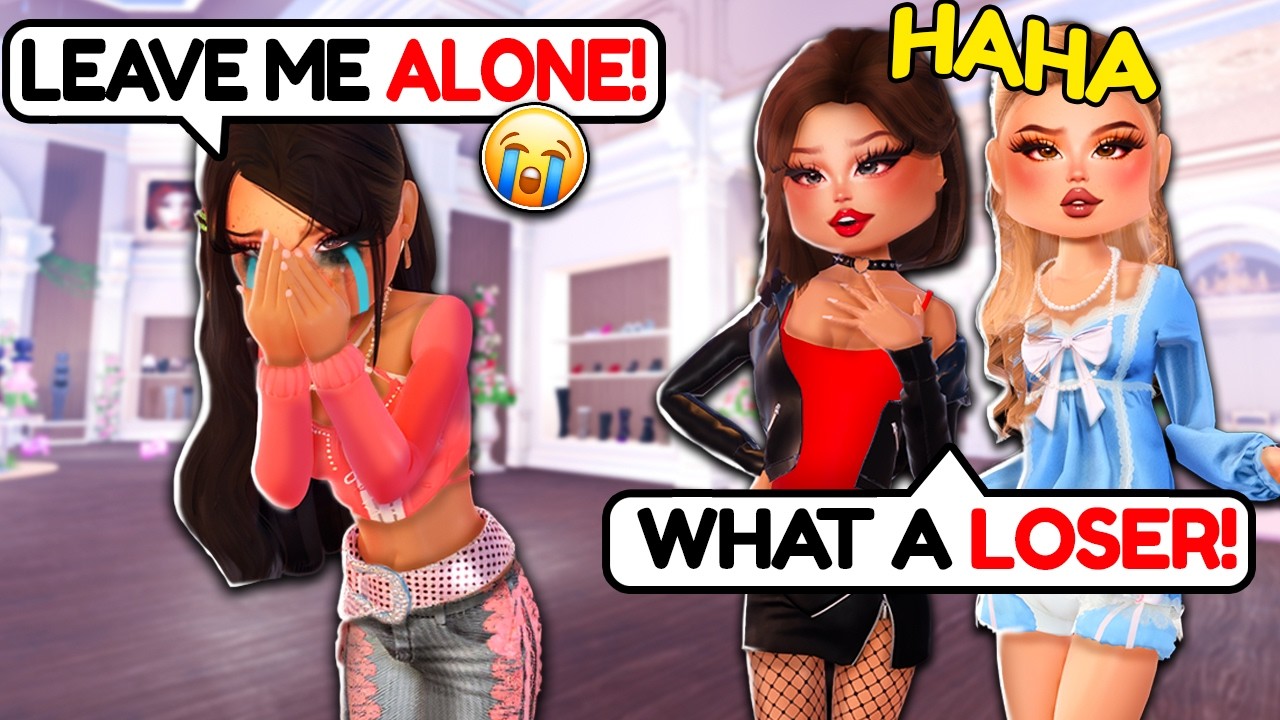 MEAN GIRLS BULLIED ME So I Got REVENGE in Dress to Impress!
