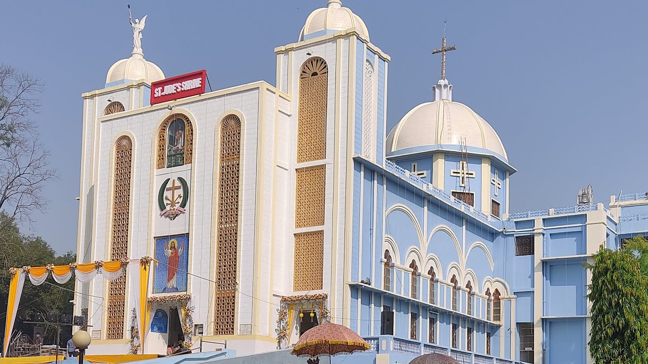Exploring St. Jude’s Shrine in Jhansi: A Journey of Faith, History, and Hope ✝️🙏😇