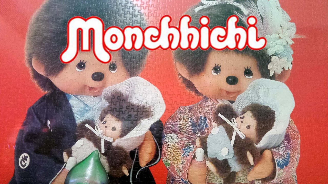 Monchhichi Monchichi Moncsicsi Dolls,Toys,Figure & Accessories In Shopping Mall Window Display
