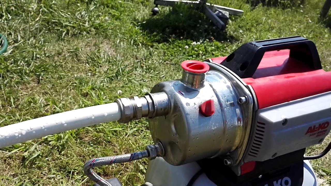 Замена фланца на насосной станции AL-KO 3500 Inox