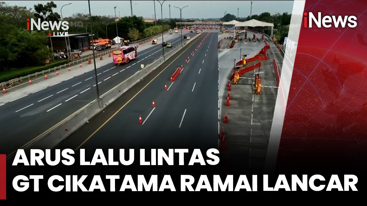 GT Cikatama Ramai Lancar, Arus Mudik Mengalir | iNews Sore (17/3)