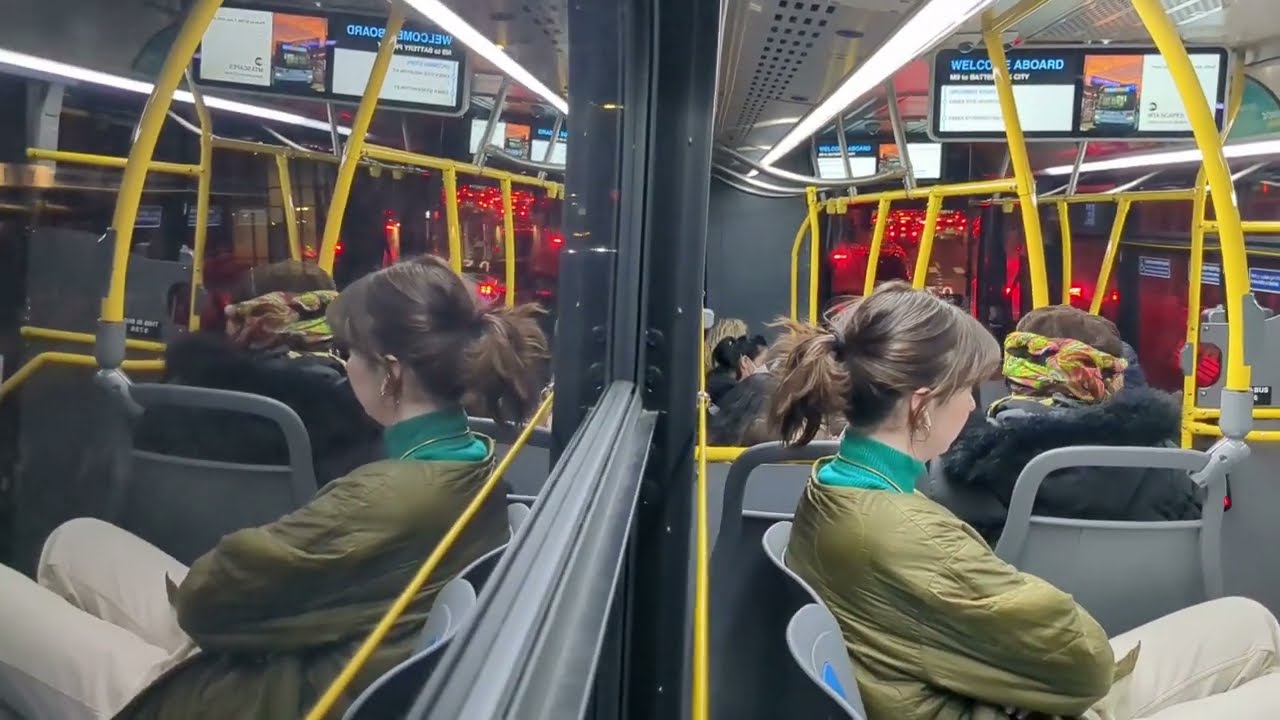 M9 Bus Ride through East Village