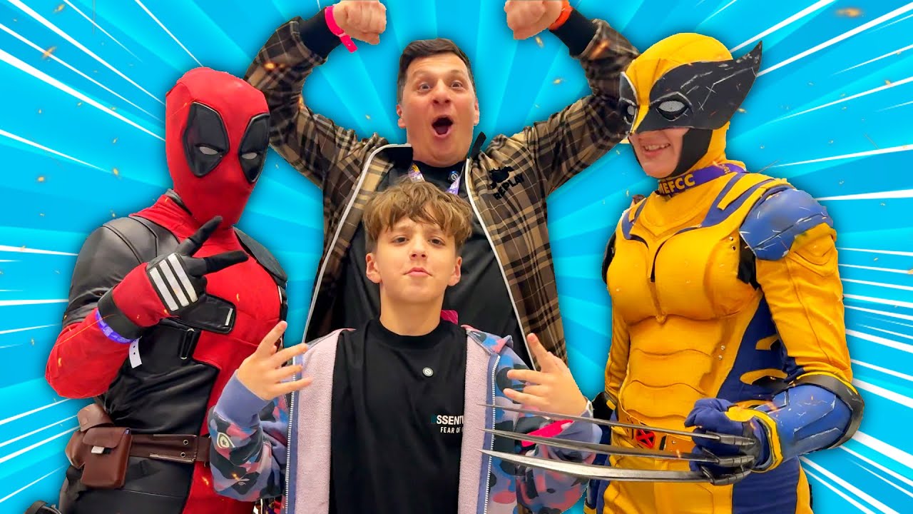 Что произойдет если вместе собрать 10000 косплееров Артур и Давид на Comic Con