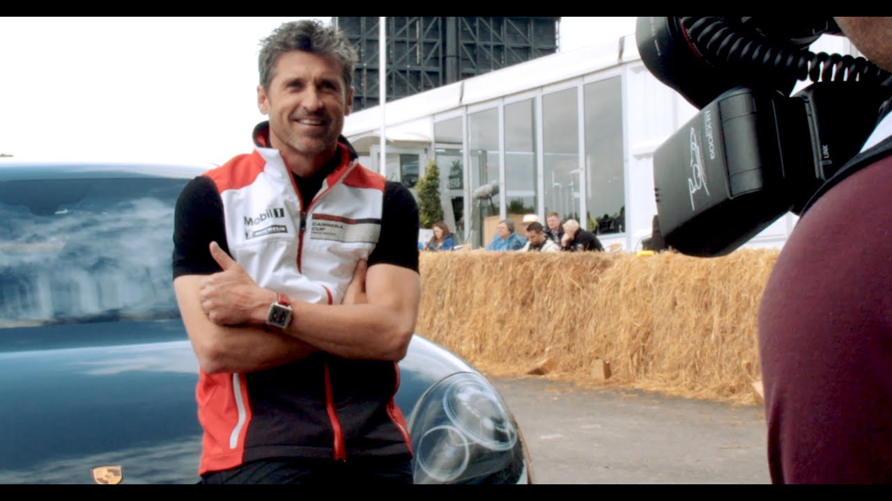 Patrick Dempsey completes the new Panamera's development journey