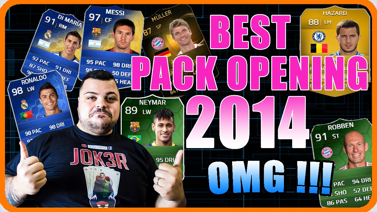 BEST FIFA PACK OPENING 2014 ! OMG.