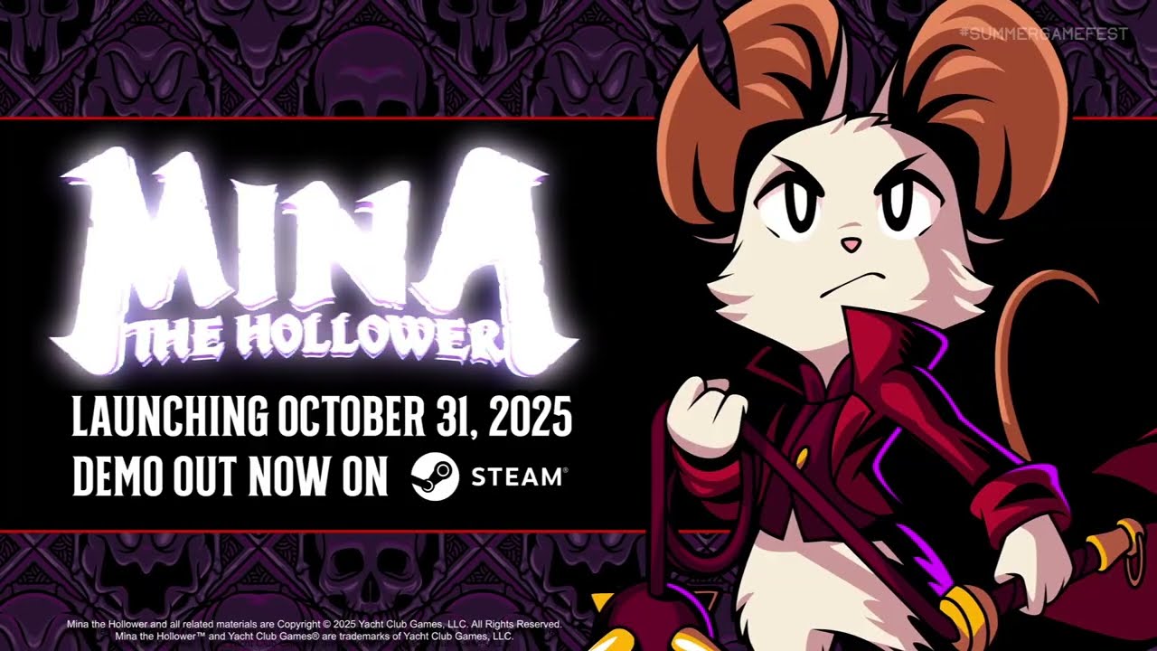 Mina the Hollower World Premiere Trailer | Summer Game Fest 2025